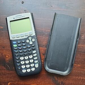 Texas Instruments TI-84 Plus Graphing Calculator with Slide Cover